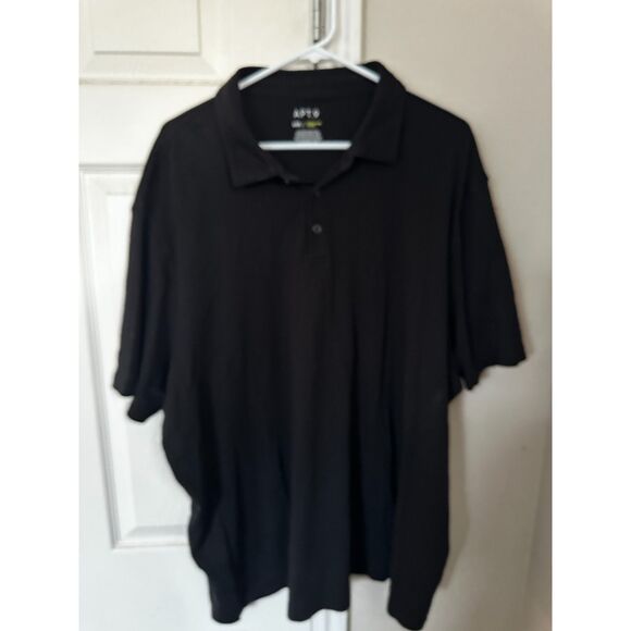 Apt. 9 Black Polo - 2XB - Picture 1 of 3